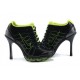 air max femme talon noir vert