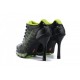 air max femme talon noir vert