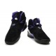 Chaussures air jordan viii noir violette