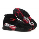 Air Jordan 8 retro daim noir et rouge