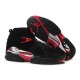 Air Jordan 8 retro daim noir et rouge