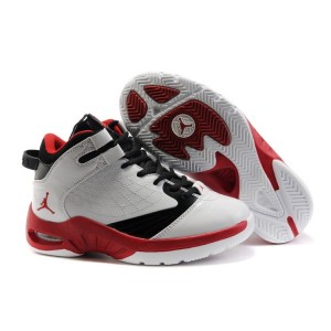 Air jordan new school pour femme blanc noir rouge