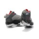 Jordan Femme New school Anthracite grise rouge noir