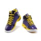 Jordan New School violet jaune blanc femme