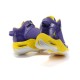 Jordan New School violet jaune blanc femme