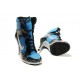 nike talon haut bleu noir argent