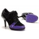 basket nike a talon noir violet