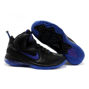 lebron james 9 noir bleu foncé