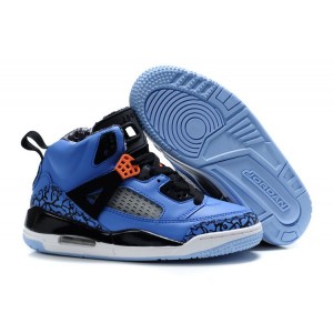 Air Jordan enfant Spizike knicks bleu noir