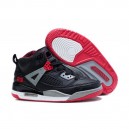 Air Jordan spizike noir rouge gris enfant