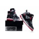 Air Jordan spizike noir rouge gris enfant