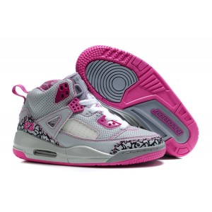 air jordan 3.5 gris rose pour enfant