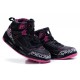 Air Jordan enfant 3.5 spizike noir rose foncé