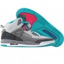 commander des jordan Spizike gris neutre rose vif