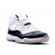 jordan chaussure 11 Retro Concord blanc noir profond