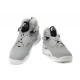 Jordan air 8 pour enfant gris blanc noir