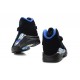 des Jordan 8 enfant noir bleu en daim