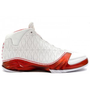 Nike jordan air 23 retro blanc varsity rouge