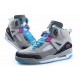 spizike femme gris neutre rose vif vert