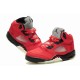 jordan 5 rouge femme