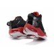 vente de jordan pour enfant new school noir rouge