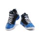 baskets air jordan enfant new school noir bleu