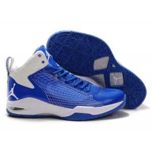 chaussures Jordan Fly 23 bleu blanc 