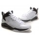 chaussure de basket Jordan fly 23 blanc gris profond