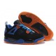 Air Jordan IV noir bleu orange