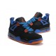 Air Jordan IV noir bleu orange