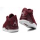 Air Jordan Retro 3 rouge blanc en daim