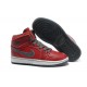 Air Jordan femme 1 Phat rouge grise