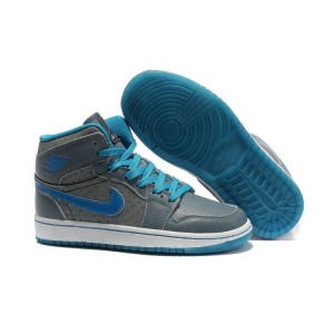 Air Jordan femme 1 phat gris bleu