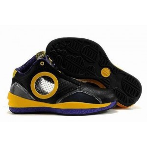 Air Jordan 2010 noir violet jaune