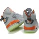 Air Jordan 3.5 retro lumiere grise clair orange