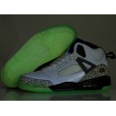 Nike Air Jordan Spizike lumiere blanc gris noir