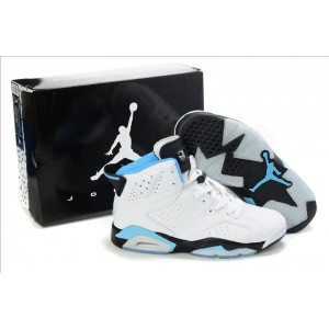 Jordan 6 neuf blanc noir bleu