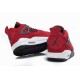 Air Jordan retro 4 rouge foncé noir blanc