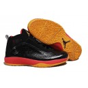 Chaussure air jordan 2011 noir orange vernis