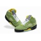 Air Jordan 5 vert noir maize en daim