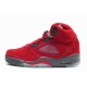 air jordan retro 5 rouge et gris