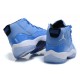 Chaussures Jordan 11 Retro bleu ciel blanc