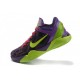 chaussure de basket de kobe bryant cheetah violet noir vert