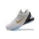 chaussures kobe vii elite blanc or noir