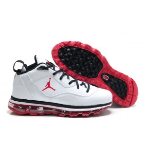 jordan melo m8 air max blanc rouge noir