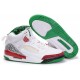 Air Jordan Spizike Blanc vert rouge