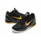 nike zoom kobe 6 noir jaune