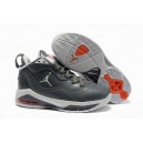 Chaussures jordan melo m8 femme gris blanc