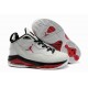 Chaussures jordan melo m8 femme blanc noir rouge