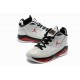 Chaussures jordan melo m8 femme blanc noir rouge